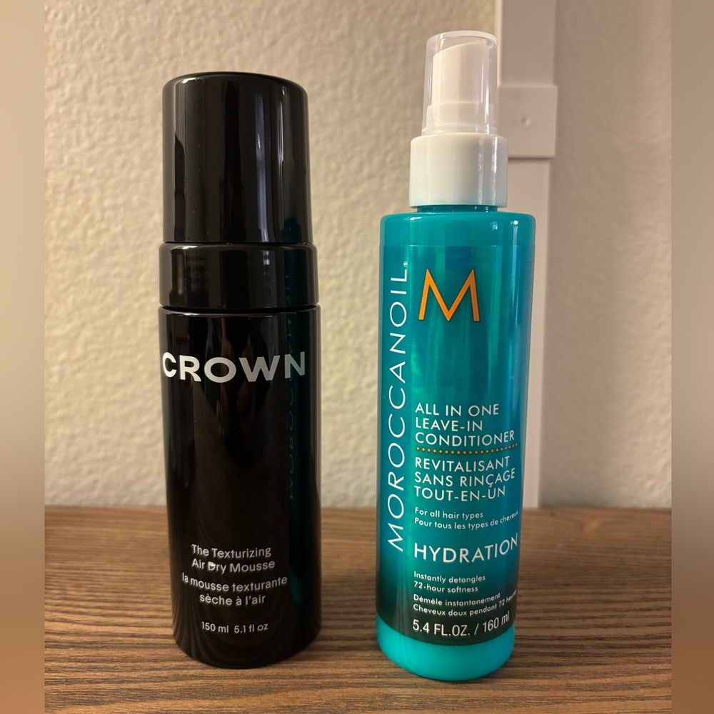 Crown Affair & Moroccan Oil Haircare Bundle